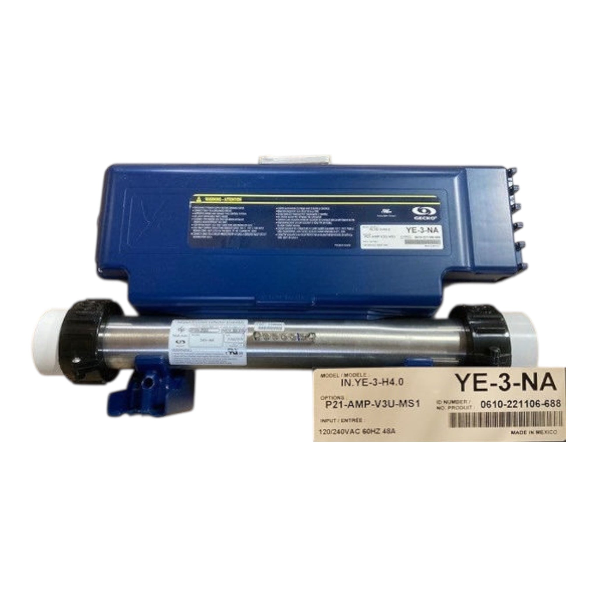 GECKO PACK, IN.YE3 V3 4KW